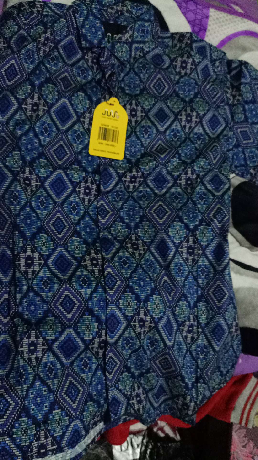 Dgm Fashion   Fashion Kemeja Batik Pria Lengan Pendek Torpedo/kemeja Tribal 6124