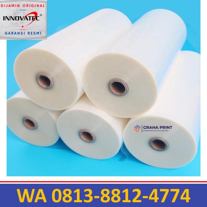 

Plastik Bahan Laminasi Laminating Roll Panas Thermal 33cm x 200m Doff