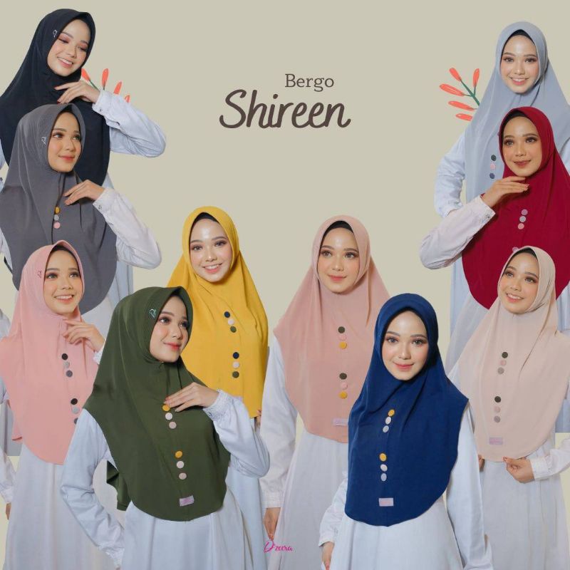 OPEN PO SD 5 MEI ‼️ Bergo Shireen By Dzeera