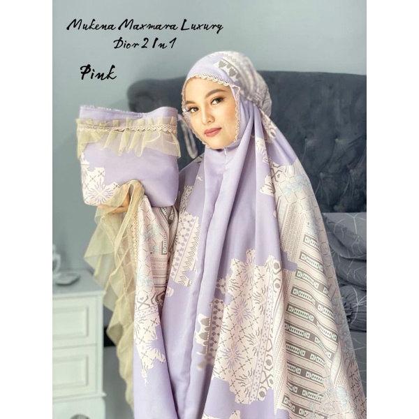 [COD] Mukena Hantaran  Maxmara Luxury 2 In 1 Dewasa Jumbo