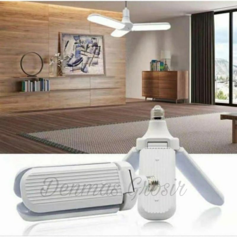 (Murah) Lampu Bohlam LED Lampu bentuk kipas / Fan Blade LED / Lampu Hias