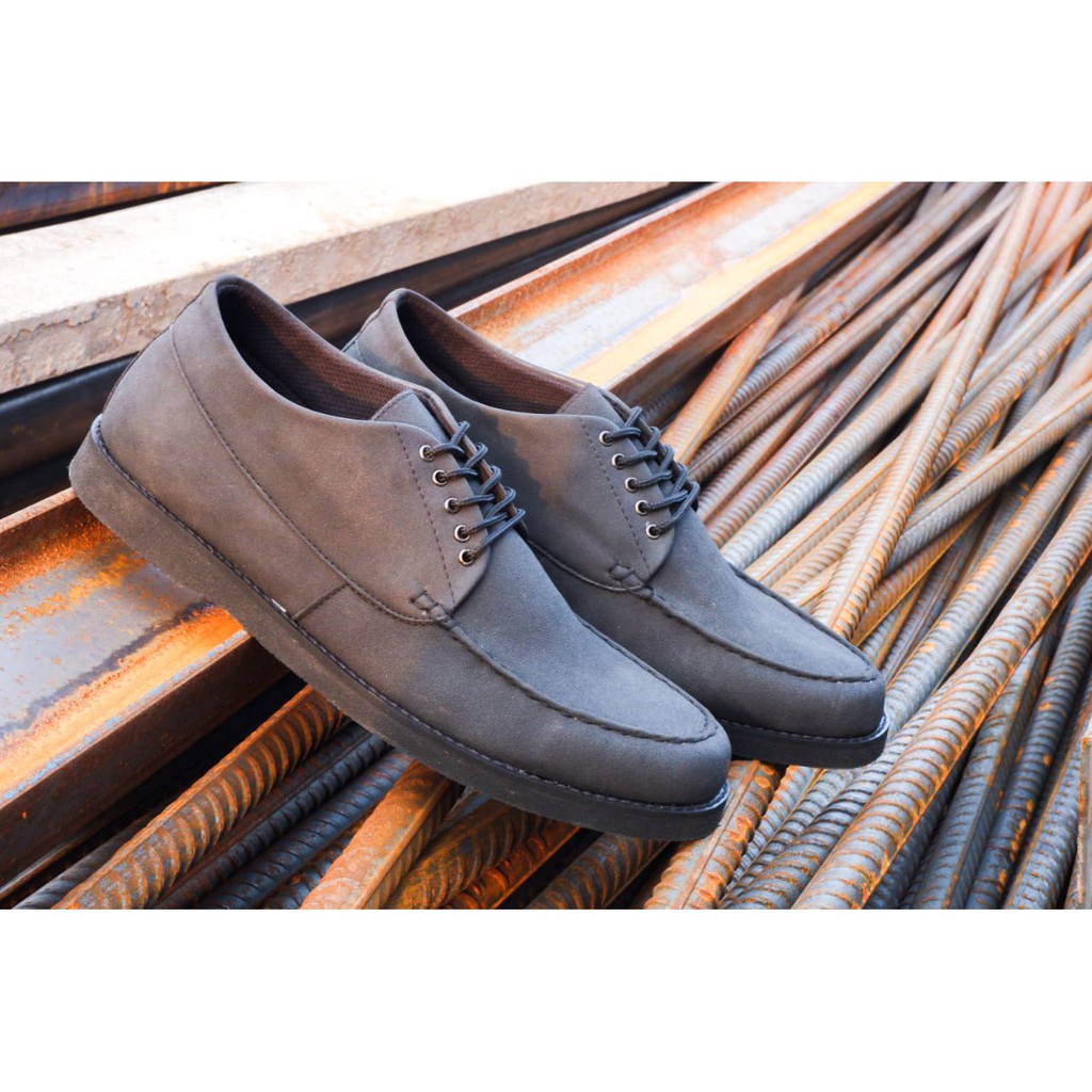 sepatu formal volkerfootwear / sepatu santai / sepatu kantor / garp black