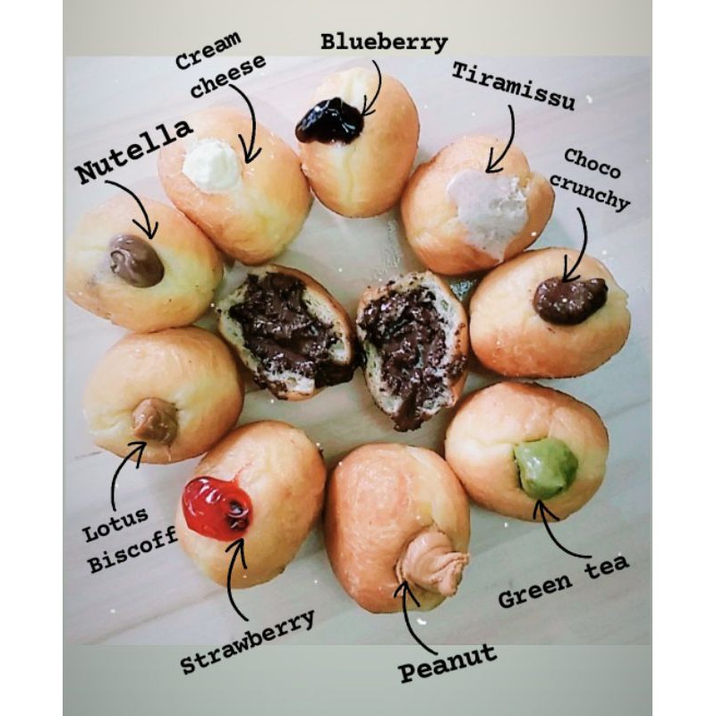 

Bomboloni Mini 1 box isi 10pcs