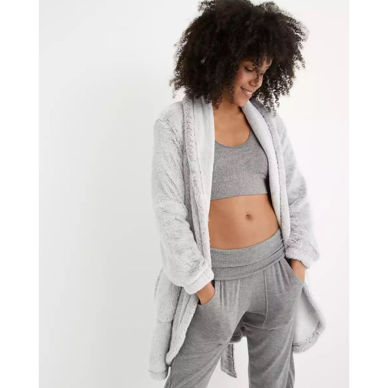 AERIE FUZZY ROBE