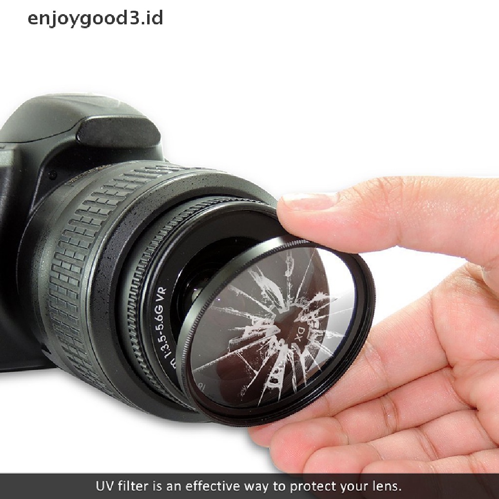 Filter Polarisasi Uv A Ukuran 49-82mm Untuk Lensa Kamera Canon Nikon