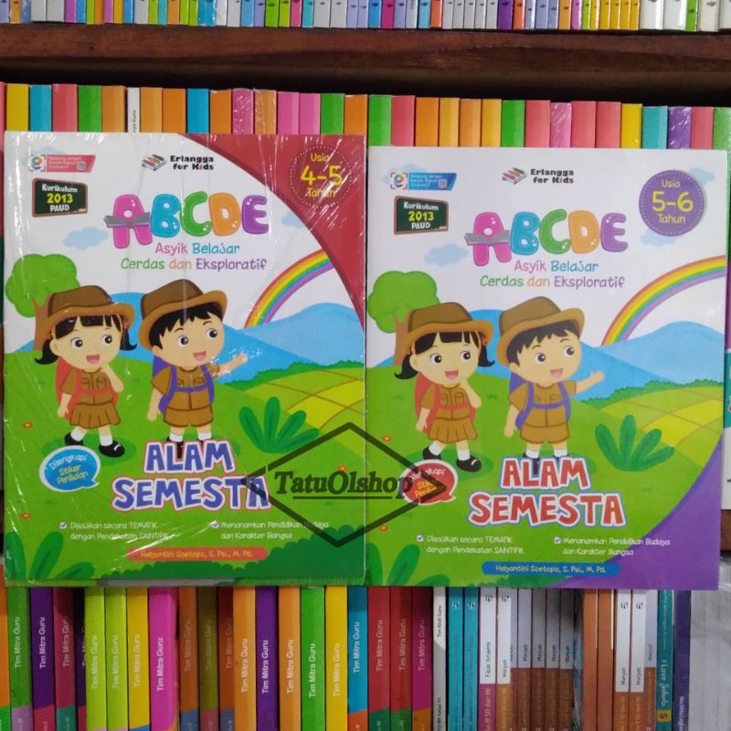 Jual Buku Paket ABCDE Asyik Belajar Cerdas Dan Eksploratif Usia 4-5 Dan ...