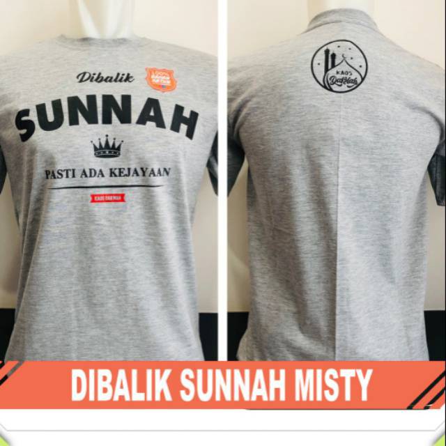 Kaos islami dibalik sunnah/baju dakwah/pakaian pria