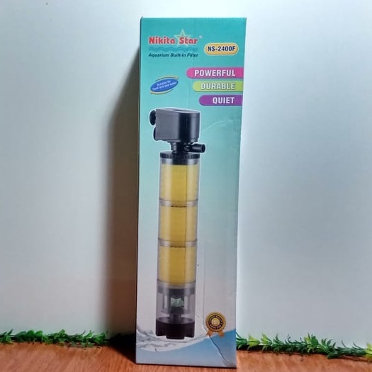 FILTER INTERNAL AQUARIUM NS 2400F BUILTIN Filter TABUNG POMPA AQUARIUM