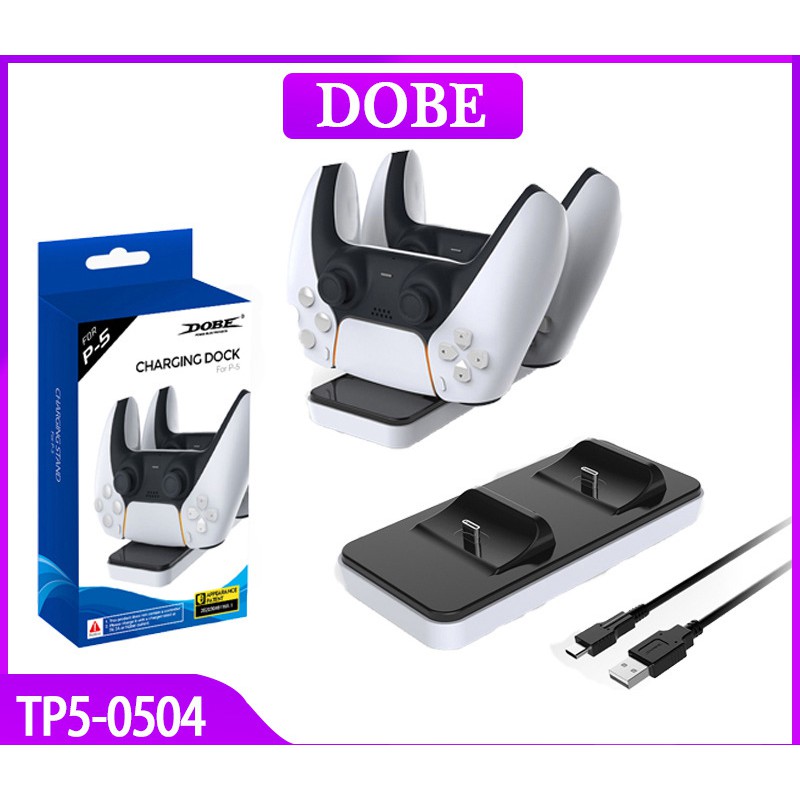 Dobe Charging Dock Stick PS5 Dual Sense Charging Stand PS5 DOBE