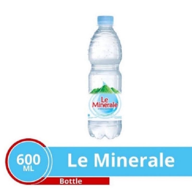 

Air minum lee minerale botol 600ml