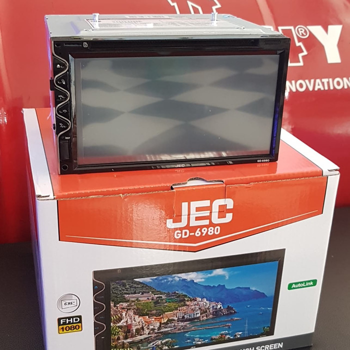 HEADUNIT DOUBLE DIN JEC seri GD-6980