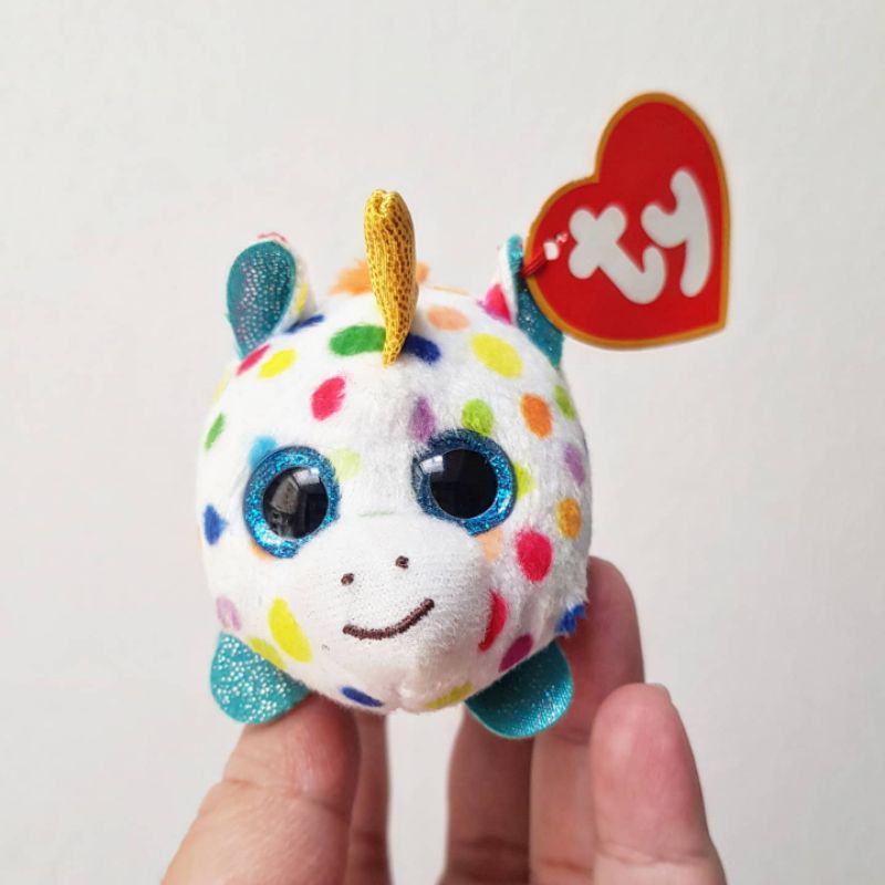 STAR THE UNICORN POLKADOT UNICORN TY BONEKA PLUSH MAINAN TOY MCD