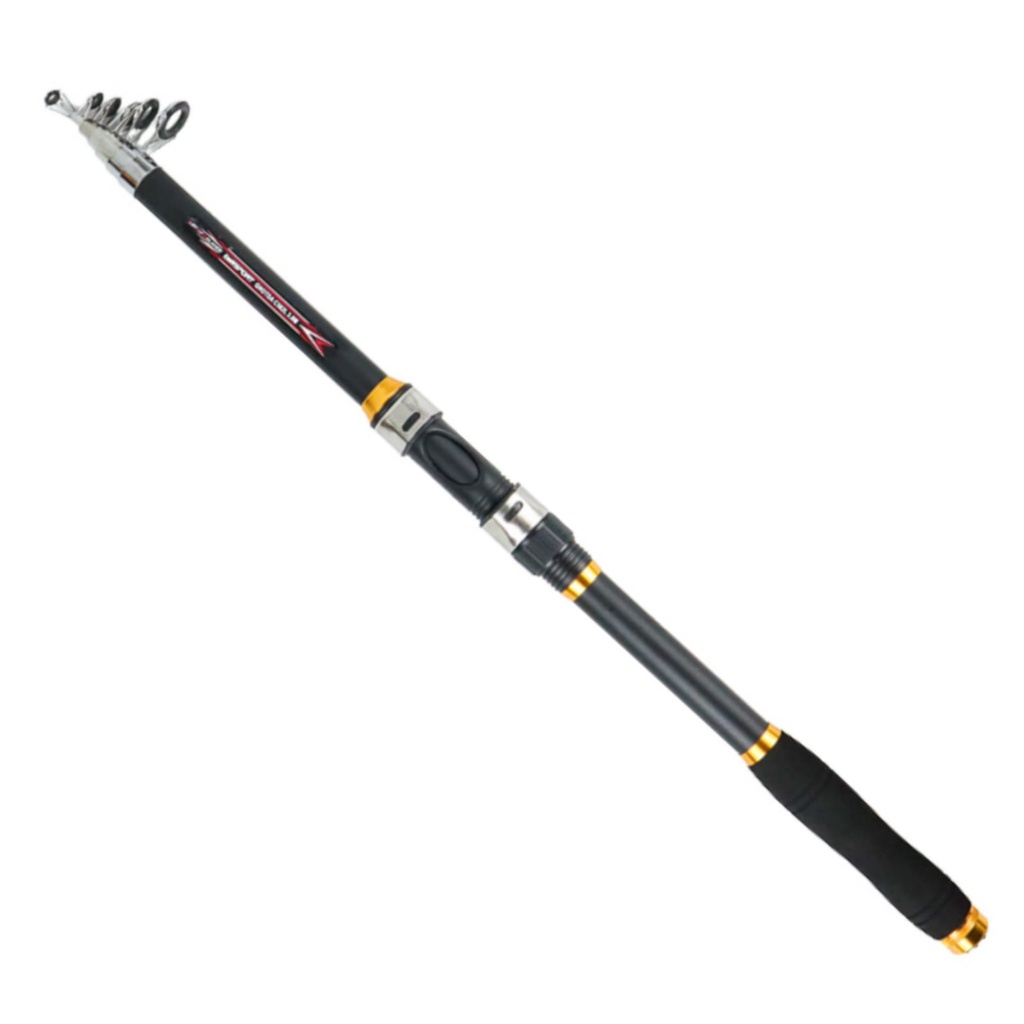 PROMO Joran Pancing Carbon Telescopic 2.1M/2.4m/2.7m/3M TAFFSPORT - JORAN PANCING IKAN/JORAN 1 SET MURAH BERKUALITAS/JORAN PANCING CARBON ASLI KUAT 30KG/ JORAN MURAH CUCI GUDANG/JORAN TEGEK/JORAN IMPORT JEPANG/JORAN CASTING/JORAN LAUT PASIRAN