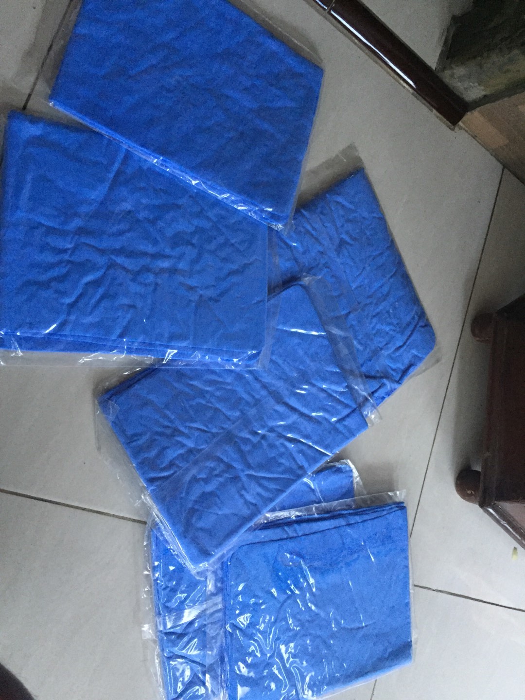 Isi 6 Pcs Kain Lap Chamois Kanebo Jumbo Besar Canebo Berserat 43x32cm 6 Pcs Berkualitas