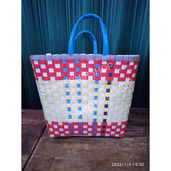 Keranjang Belanja Anyaman Tas Anyaman Jumbo Kualitas Premium