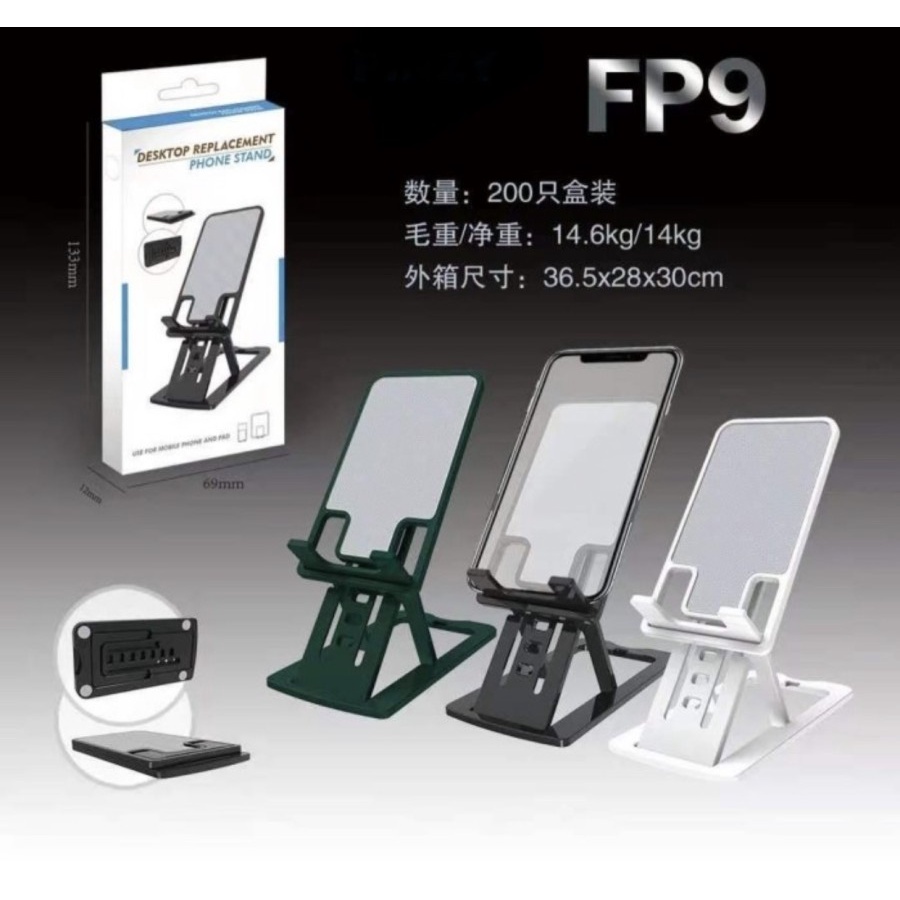 FP9 - Standing Hp dan Folding Tablet Stan Phone