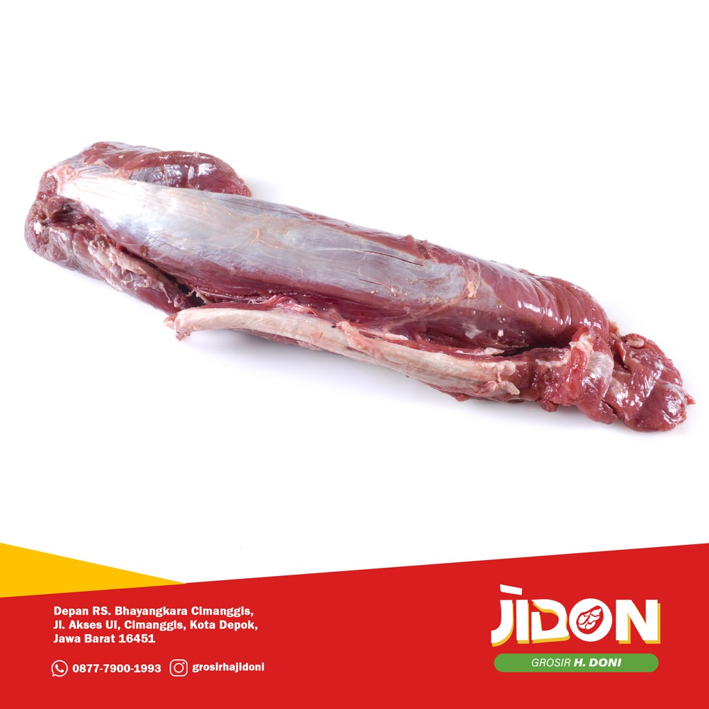 

Jual Daging Sapi Tenderloin 250gr - 1kg