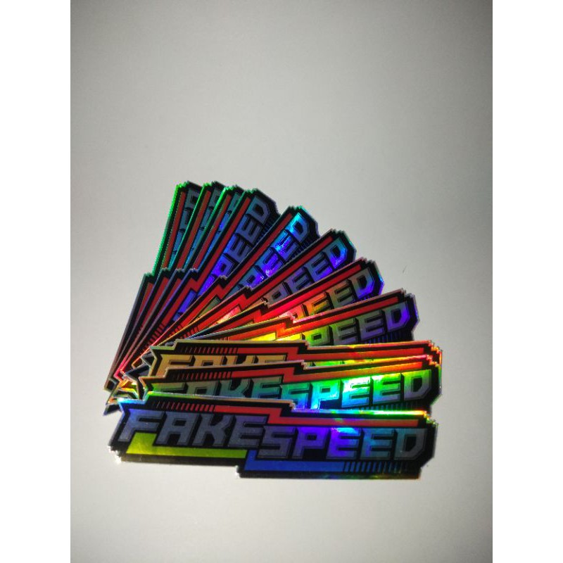

Stiker Hologram ( Fake Speed )