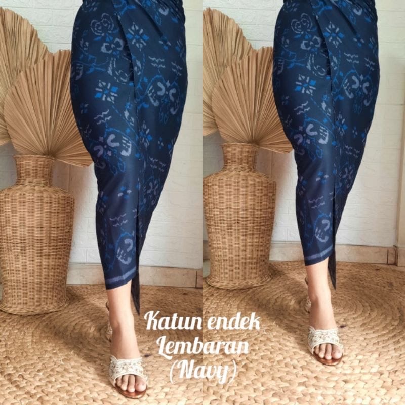 Kamen Lembaran Bawahan Tradisional Kain Katun Endek