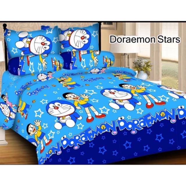  SPREI  HOMEMADE KARAKTER DORAEMON  HELLO KITTY KERROPI 