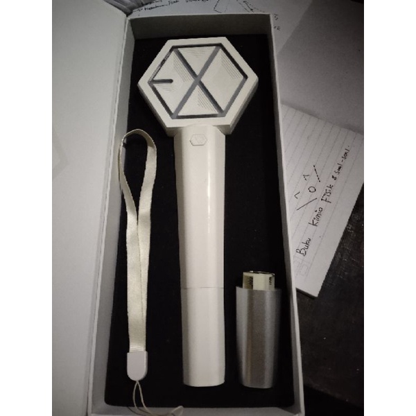 (Ready Stock) Official Lightstick EXO Vers 2/Lightstick Preloved EXO Vers 3 Lightstick Unsealed Ligh