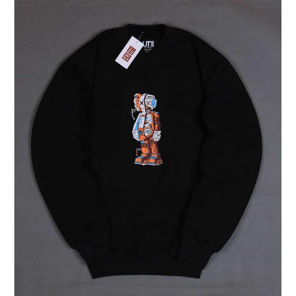 JAKET SWEATER CREWNECK BS ROBOTIC UNISEX PREMIUM QUALITY