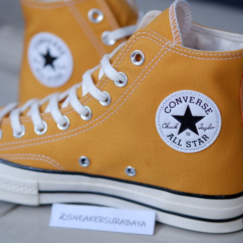 Converse Chuck Taylor 1970s Hi Sunflower Egret CT 70 CT 70s