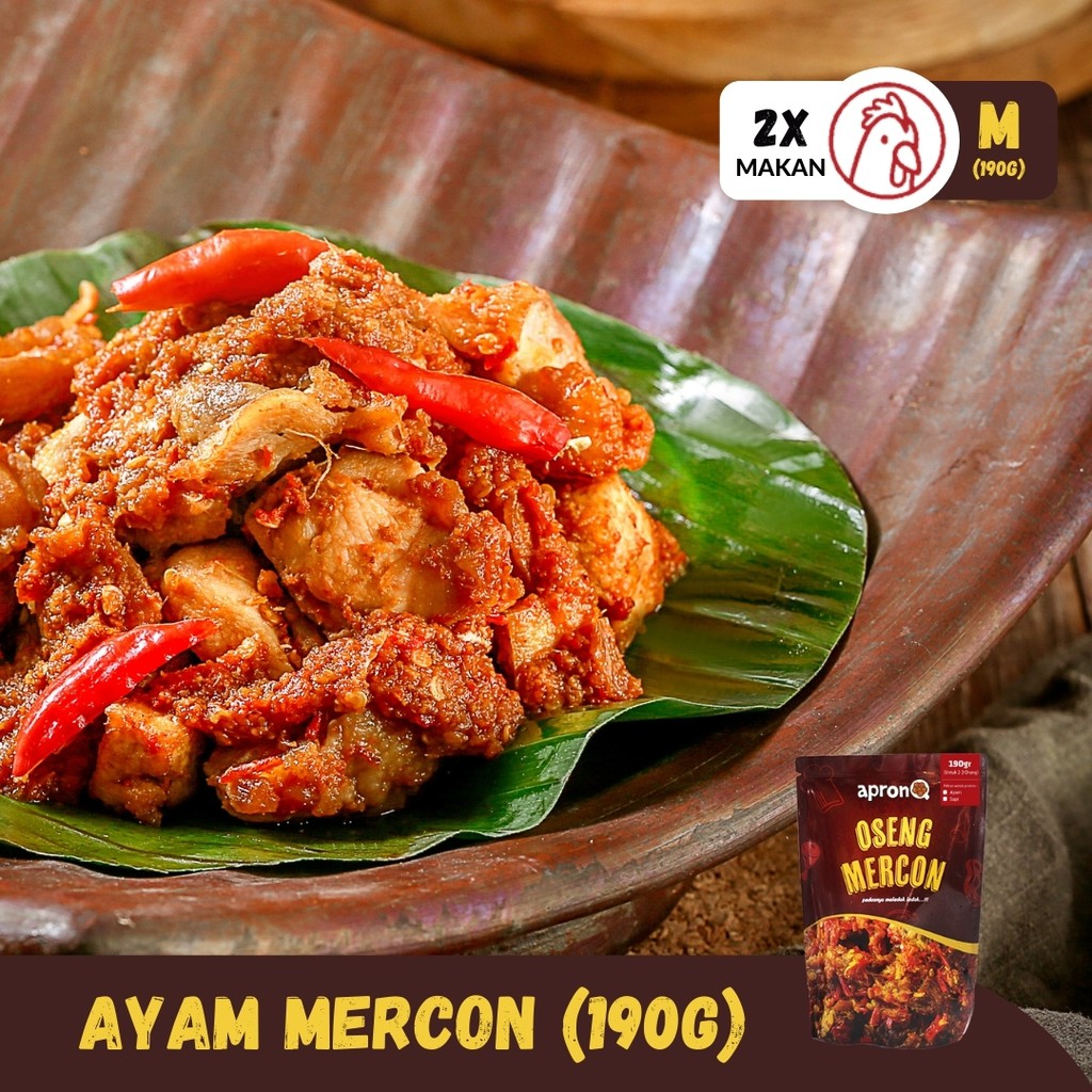 

APRONQ OSENG MERCON AYAM 190 GRAM (MEDIUM)