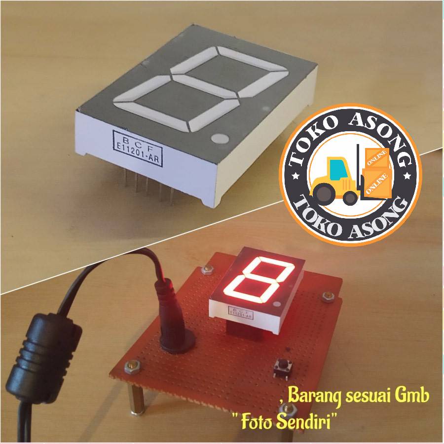 seven 7 segmen 1.2 inc merah segment 1.2" seven 7 segmen