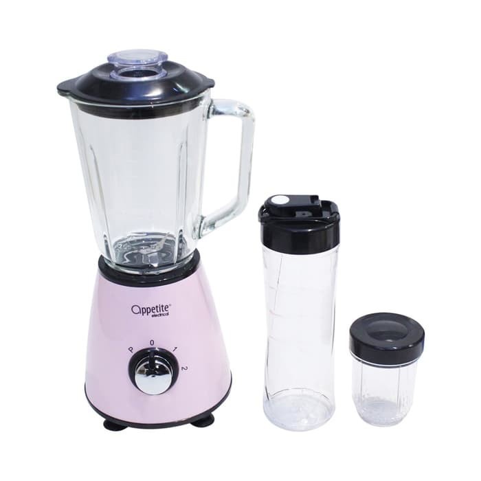 ALAT PEMBUAT JUS TERRENCE BLENDER SET OF 3 PINK
