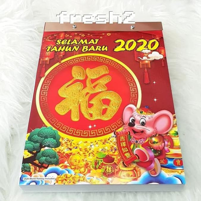 

Ready Stock Kalender Lokal Kecil 2020/Grosir Kalender/Kalender Mandarin