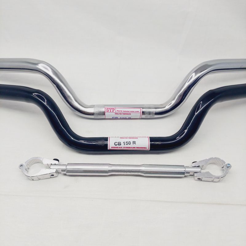 Stang Stir Setir Fatbar Cbr Crom Set Stabilizer Crom Gl, Cb, Mp