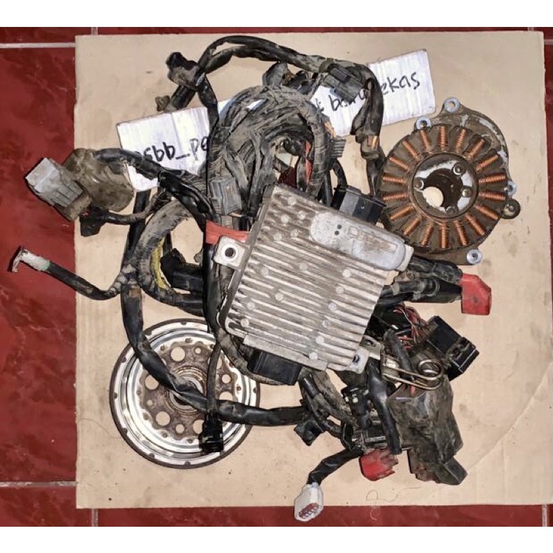 ACG Vario 125 Old ECU Vario 125 Old KZR Pengapian Set Vario 125 Lama Kelistrikan Set Vario 125 Lama 