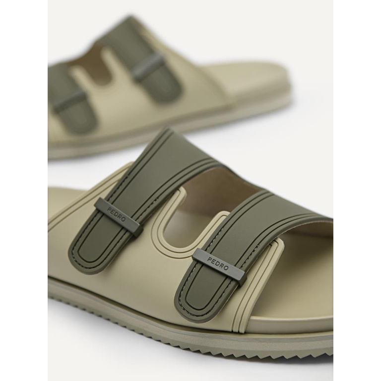 PM146 SANDAL SLIDE PEDRO PRIA ORIGINAL CASUAL BRANDED HIJAU