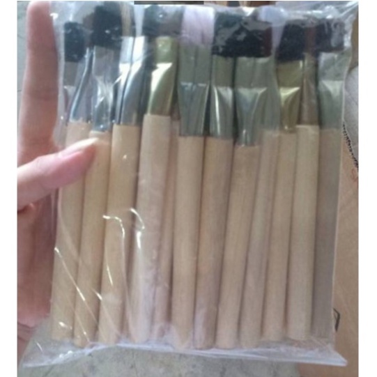 KUAS KUE BESAR / KUAS KAYU MURAH / KUAS ROTI NANAS / KUAS KUE SERBAGUNA BULU HALUS