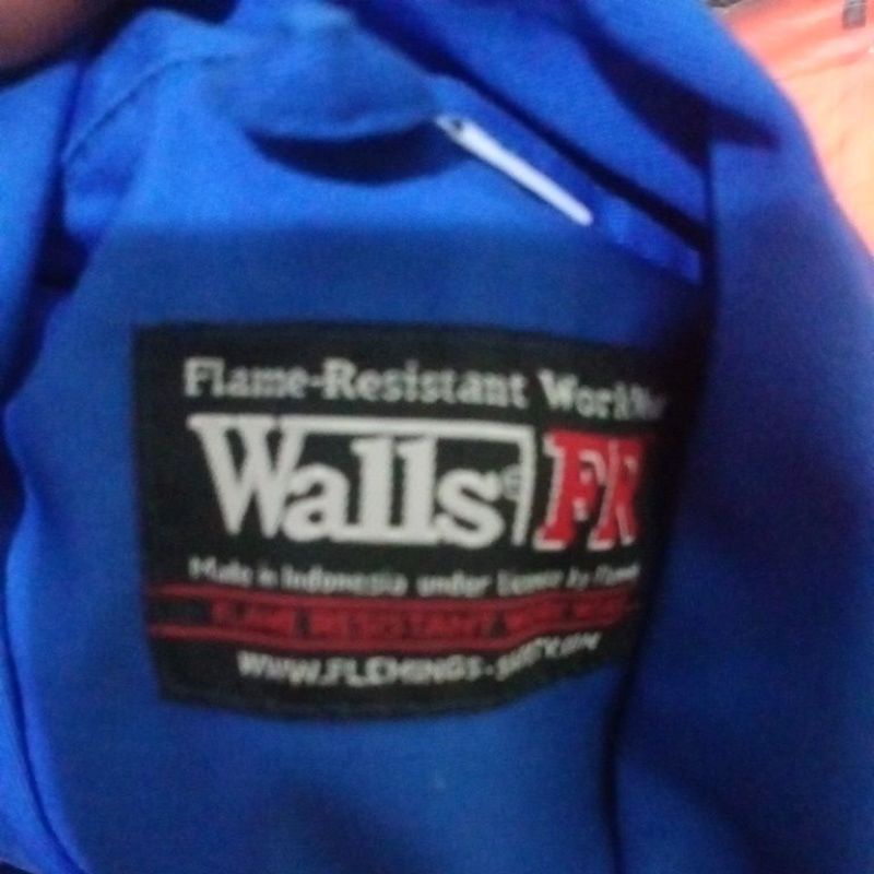 Werpak/Coverall Walls FR NFPA 2112 flash fire 2018