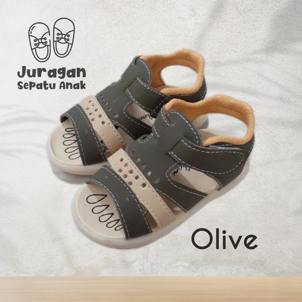 sandal anak laki laki trendy usia 1 s/d 2,5 tahun/sandal balita murah / list01/sandal anak laki laki/sandal anak lucu