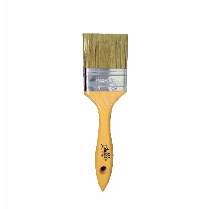 Kuas Cat Tembok Serbaguna Gagang Kayu / Paint Brush 4&quot; 4 Inch 4IN