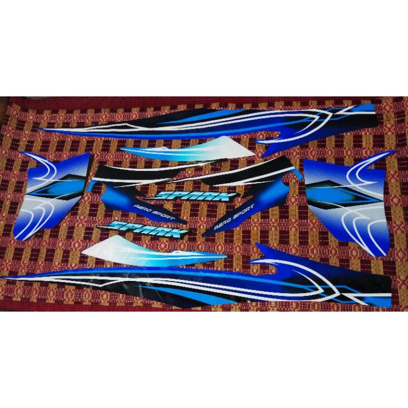 striping Jupiter Z1 biru laut