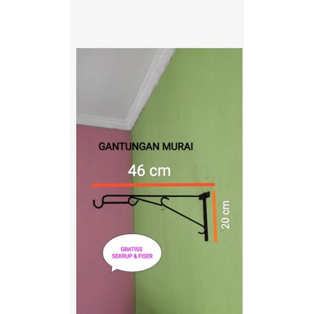 gantungan besi untuk sangkar burung murai batu