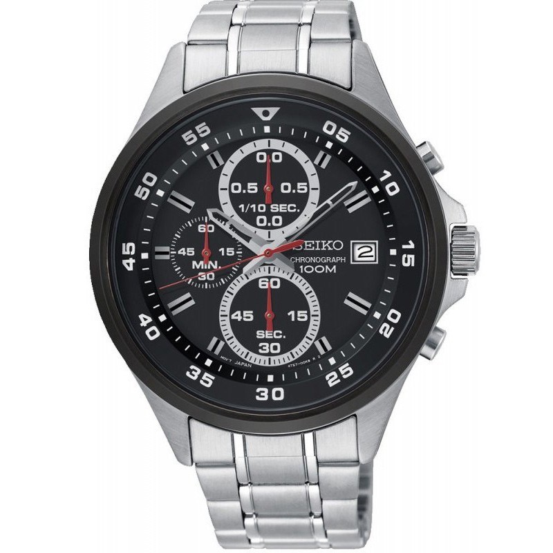 harga jam seiko chronograph 100m original