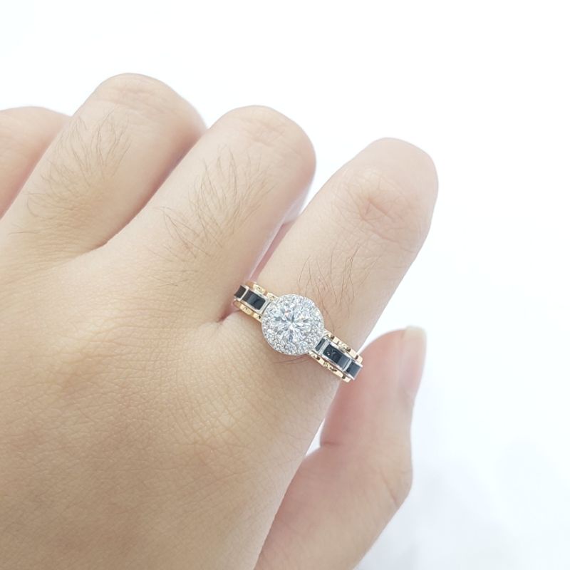 cincin emas asli model jam