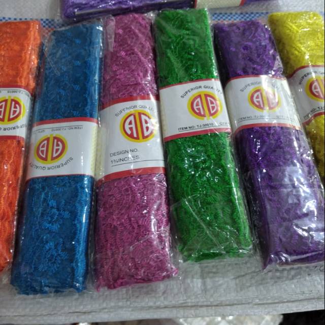 Renda kaca/organdi star