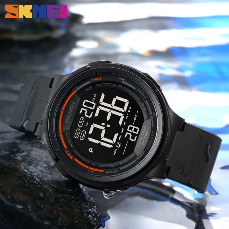 Skmei 1841 Digital original Jam Tangan Pria Skmei 1841 Original Tahan Air Rubber