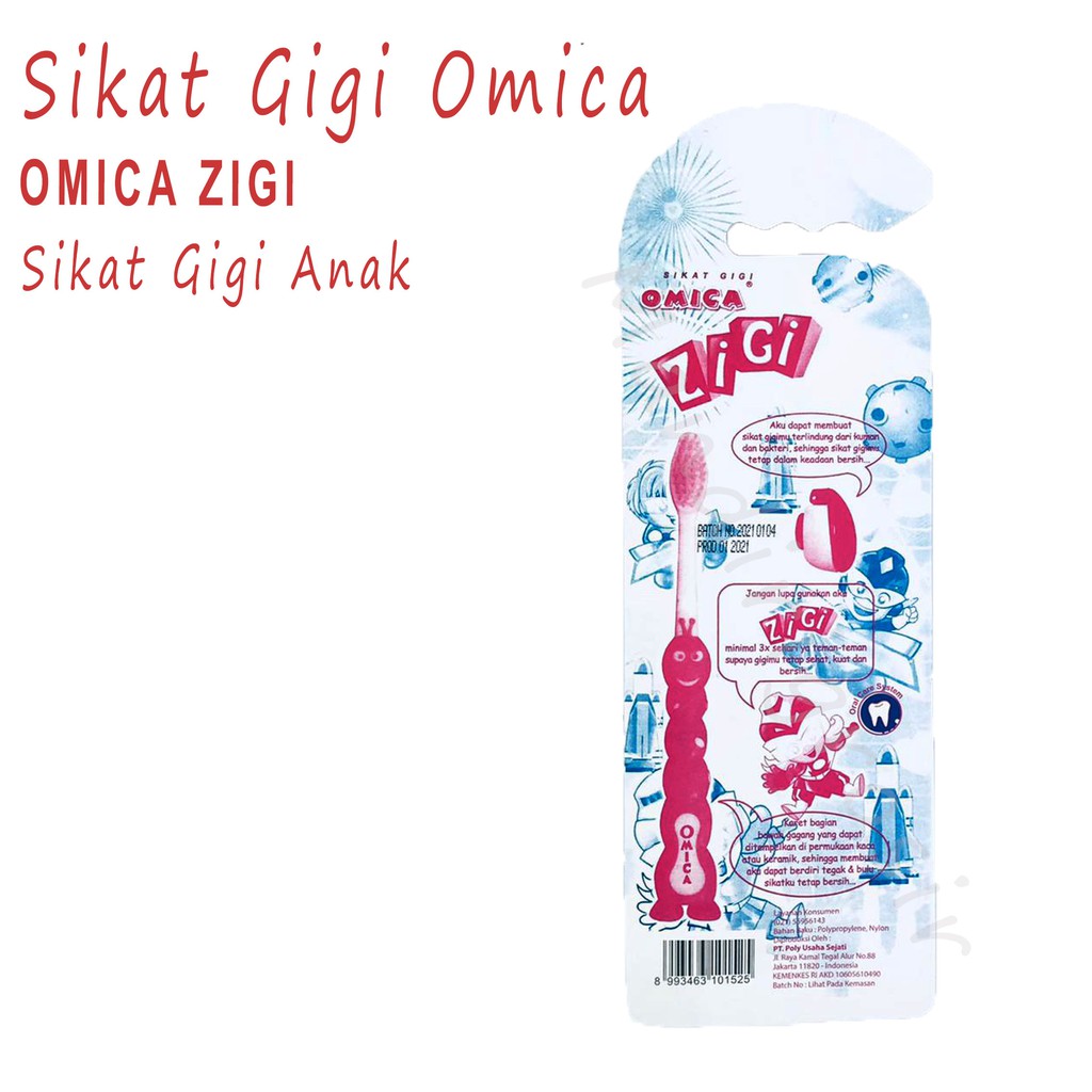 Sikat Gigi * Anak *Omica * Zigi