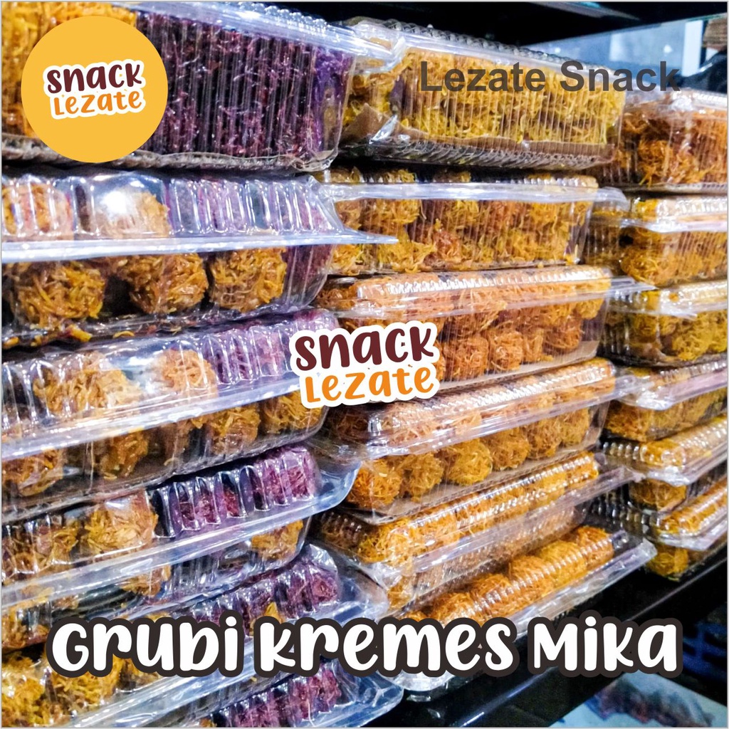 

Sedap Snack - Grubi Kremes Mika Besar Isi 42 Biji Manis / Kremes Ubi Jalar Gula Merah Manis Kiloan Khas Cilembu Grubi Grosir Snack Solo Kremesan Ubi