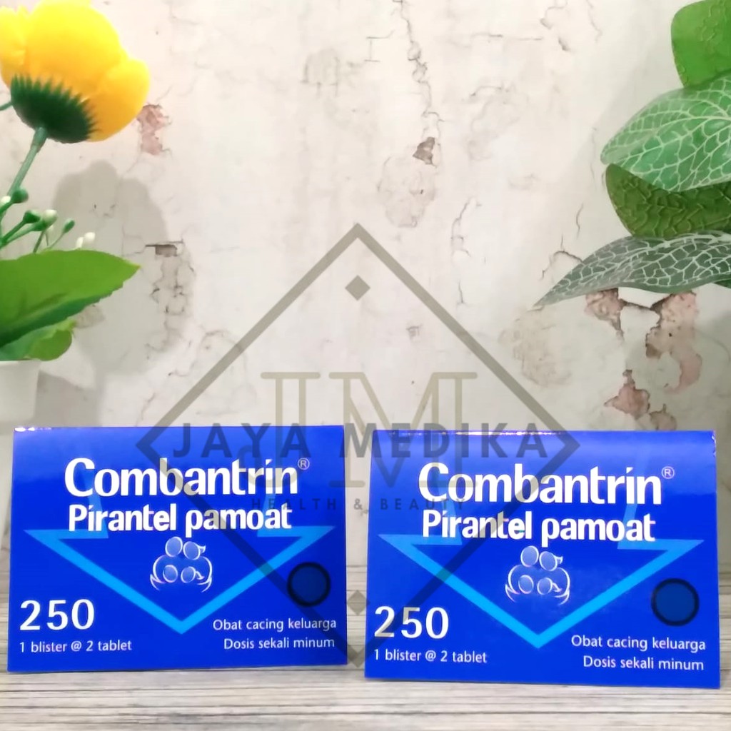 Combantrin 250 mg Obat Cacing Isi 2 Tablet