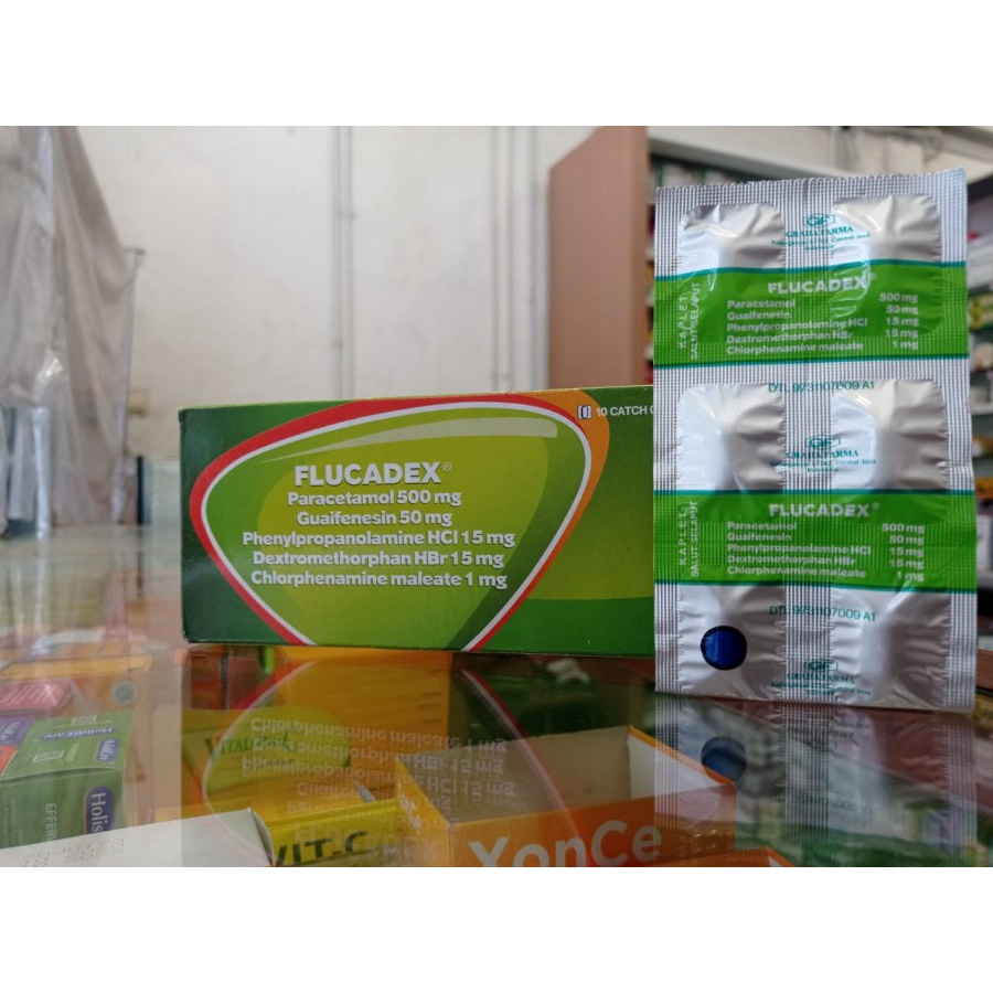 Flucadex Tablet Obat Flu dan Batuk