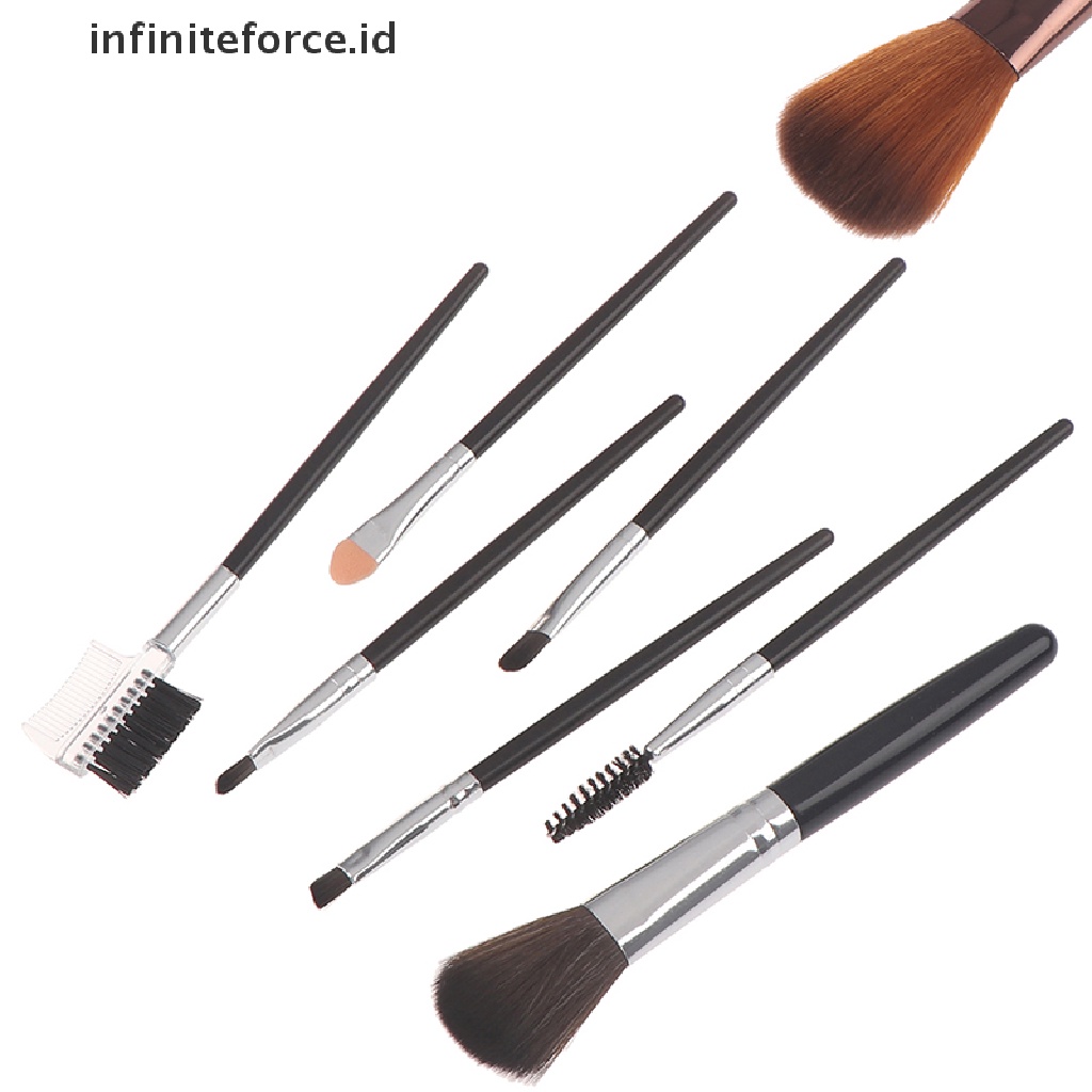 Infiniteforce.id 7pcs / Set Brush Makeup Eyeshadow / Wajah / Mata Untuk Wanita