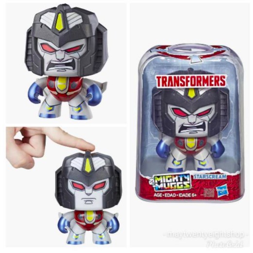 Mighty Muggs Transformers Starscream Original Hasbro / Mightymuggs Starscream  / Pajangan / Hero